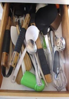 Kitchen drawer before